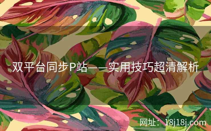 双平台同步P站——实用技巧超清解析