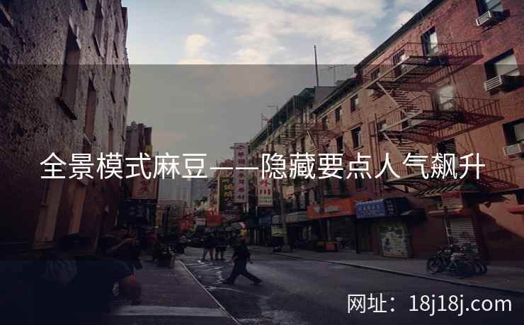 全景模式麻豆——隐藏要点人气飙升