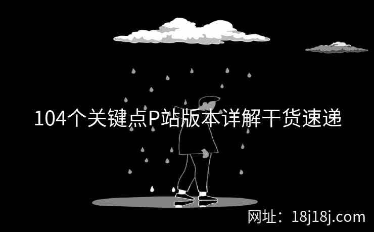 104个关键点P站版本详解干货速递