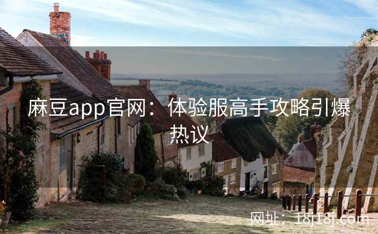 麻豆app官网：体验服高手攻略引爆热议